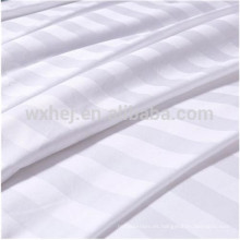 Tela Satin Stripe Dobby para ropa de cama de hotel